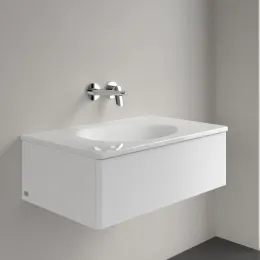 Villeroy & Boch Antao Pаковина для установки на тумбу, 800 x 500 x 150 mm, Альпийский белый CeramicPlus, без перелива 4A7583R1