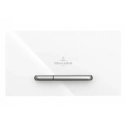 Villeroy & Boch ViConnect Системы ИНСТАЛЛЯЦИИ Kлавиша смыва viconnect 300G, Смыв с 2 объемами, Glass Glossy White 922160RE