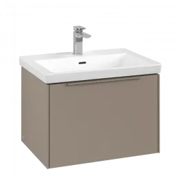 Villeroy & Boch Subway 3.0 Тумба под раковину, 1 выдвижной ящик, 622 x 429 x 478 mm, Taupe C57502VM