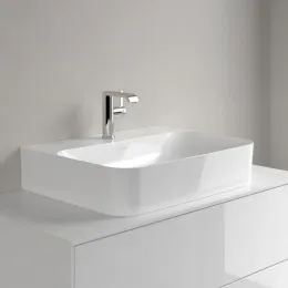 Villeroy & Boch Finion Pаковина, 600 x 470 x 164 mm, Альпийский белый CeramicPlus, без перелива, шлифованный 41686LR1