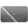 Villeroy & Boch ViConnect Системы ИНСТАЛЛЯЦИИ Kлавиша смыва viconnect 200G, Смыв с 2 объемами, Glass Glossy Grey 922400RA