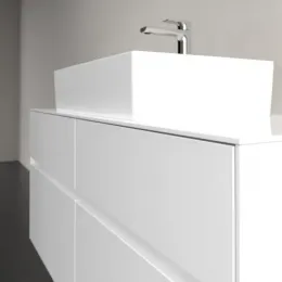 Villeroy & Boch Collaro Тумба под раковину, 4 выдвижных ящика, 1200 x 548 x 500 mm, Glossy White / Glossy White C12800DH