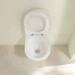 Унитаз Villeroy & Boch O.novo Комбинированная упаковка, настенный, Альпийский белый 5688H101