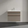 Villeroy & Boch Venticello Тумба под раковину, 2 выдвижных ящика, 753 x 590 x 502 mm, Truffle Grey / Truffle Grey A92505VG