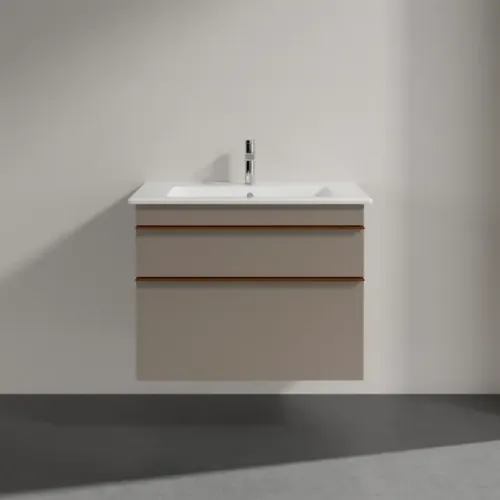 Villeroy & Boch Venticello Тумба под раковину, 2 выдвижных ящика, 753 x 590 x 502 mm, Truffle Grey / Truffle Grey A92505VG