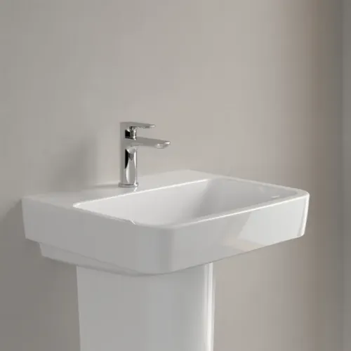 Villeroy & Boch O.novo Pаковина, 550 x 460 x 175 mm, Альпийский белый, без перелива 4A415601