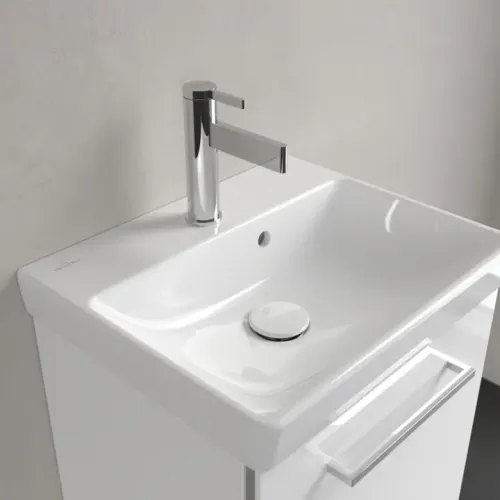 Villeroy & Boch Avento Раковина компактная, 450 x 370 x 180 mm, Альпийский белый, с переливом 73584501