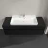 Villeroy & Boch Collaro Тумба под раковину, 4 выдвижных ящика, 1600 x 548 x 500 mm, Black Matt Lacquer / Black Matt Lacquer C03100PD
