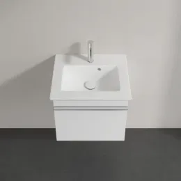 Villeroy & Boch Venticello Тумба под раковину, 1 выдвижной ящик, 466 x 420 x 425 mm, Glossy White / Glossy White A93101DH