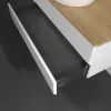 Villeroy & Boch Antao Тумба под раковину, с подсветкой, 2 выдвижных ящика, 1000 x 360 x 500 mm, лицевая поверхность без текстурированной отделки, Glossy White Lacquer / Honey Oak L20051GF