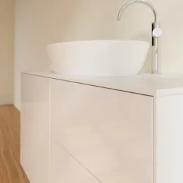 Villeroy & Boch Finion Тумба под раковину, с подсветкой, 4 выдвижных ящика, 1200 x 603 x 501 mm, Glossy White Lacquer G91100GF