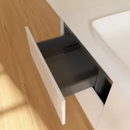 Villeroy & Boch Finion Тумба под раковину, с подсветкой, 4 выдвижных ящика, 1200 x 603 x 501 mm, Glossy White Lacquer G79100GF