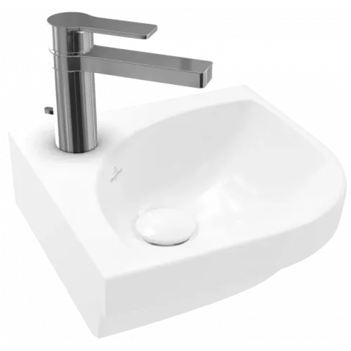 Villeroy & Boch Subway 3.0 Угловая раковина, 320 x 320 x 145 mm, Альпийский белый, без перелива, нешлифованный 43714601