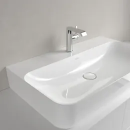 Villeroy & Boch Finion Pаковина, 800 x 470 x 165 mm, Альпийский белый CeramicPlus, без перелива, шлифованный 41688LR1