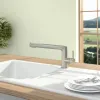 Villeroy & Boch Sorano Однорычажный смеситель для мойки Однорычажный смеситель для мойки, выкл Нержавеющая сталь, Сплошная нержавеющая сталь 926600LC