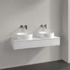Villeroy & Boch Antao Тумба под раковину, 1 выдвижной ящик, 1200 x 190 x 500 mm, лицевая поверхность без текстурированной отделки, Glossy White Lacquer / Glossy White Lacquer K13010GF