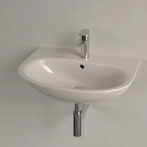 Villeroy & Boch O.novo Pаковина, 600 x 460 x 180 mm, Pergamon CeramicPlus, с переливом 4A4060R3