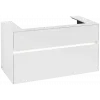Villeroy & Boch Collaro Тумба под раковину, с подсветкой, 2 выдвижных ящика, 1000 x 548 x 500 mm, Glossy White / Glossy White C020B0DH