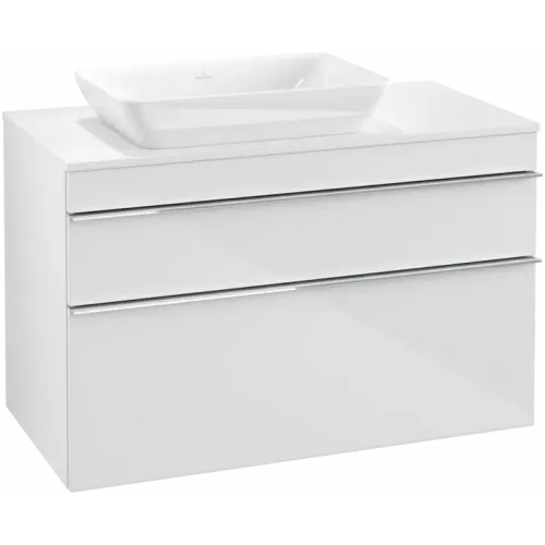 Villeroy & Boch Venticello Тумба под раковину, 2 выдвижных ящика, 957 x 606 x 502 mm, Glossy White / Glossy White A94201DH