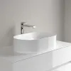 Villeroy & Boch Collaro Раковина для установки на столешницу, 560 x 360 x 145 mm, Альпийский белый, без перелива 4A195601