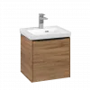 Villeroy & Boch Subway 3.0 Тумба под раковину, 1 дверь, 423 x 429 x 378 mm, Oak Kansas C58201RH