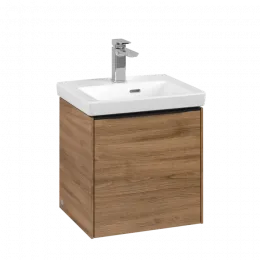 Villeroy & Boch Subway 3.0 Тумба под раковину, 1 дверь, 423 x 429 x 378 mm, Oak Kansas C58201RH