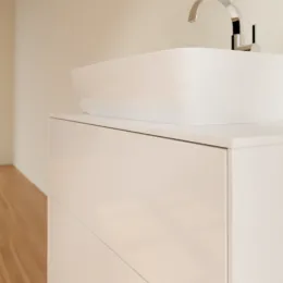 Villeroy & Boch Finion Тумба под раковину, 2 выдвижных ящика, 800 x 603 x 501 mm, Glossy White Lacquer F75100GF