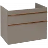 Villeroy & Boch Venticello Тумба под раковину, 2 выдвижных ящика, 753 x 590 x 502 mm, Truffle Grey / Truffle Grey A92505VG