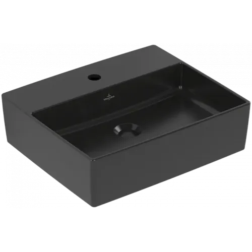 Villeroy & Boch Memento 2.0 Раковина для установки на столешницу, 498 x 420 x 139 mm, Ebony CeramicPlus, без перелива 4A0751S5
