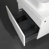 Villeroy & Boch Legato Тумба под раковину, с подсветкой, 2 выдвижных ящика, 800 x 550 x 500 mm, White Matt / White Matt B754L0MS