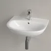 Villeroy & Boch O.novo Pаковина, 550 x 440 x 180 mm, Альпийский белый, с переливом 4A405501