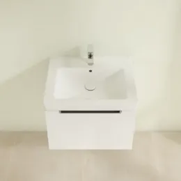 Villeroy & Boch Subway 2.0 Тумба под раковину, 1 выдвижной ящик, 587 x 420 x 454 mm, Glossy White A68710DH