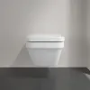 Villeroy & Boch Architectura Сиденье с крышкой для унитаза, с функцией автоматического опускания (SoftClosing), со снимаемым сиденьем (QuickRelease), Альпийский белый 9M58S101