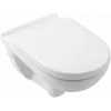 Villeroy & Boch O.novo Унитаз с открытым смывным краем, настенный, Альпийский белый 5660R001