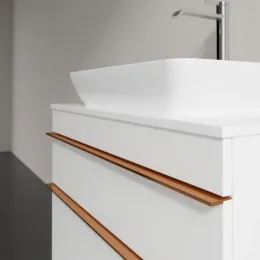 Villeroy & Boch Venticello Тумба под раковину, 2 выдвижных ящика, 757 x 606 x 502 mm, Glossy White / Glossy White A94005DH