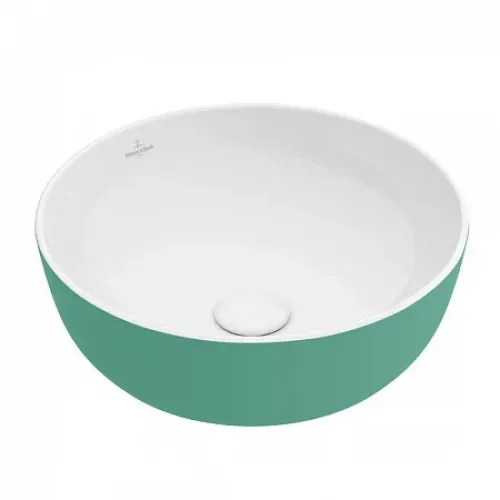 Раковина Villeroy & Boch Artis 417943BCW4 43х43 см, Sencha зеленый чай