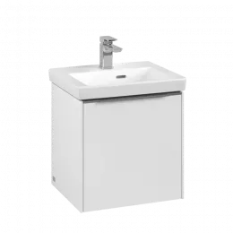 Villeroy & Boch Subway 3.0 Тумба под раковину, 1 дверь, 423 x 429 x 378 mm, Pure White C58100VF