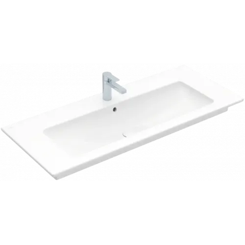 Villeroy & Boch Venticello Pаковина для установки на тумбу, 1200 x 500 x 175 mm, Альпийский белый CeramicPlus, с переливом 4104CLR1