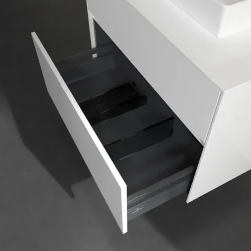 Villeroy & Boch Collaro Тумба под раковину, с подсветкой, 2 выдвижных ящика, 800 x 548 x 500 mm, Glossy White / Glossy White C069B0DH