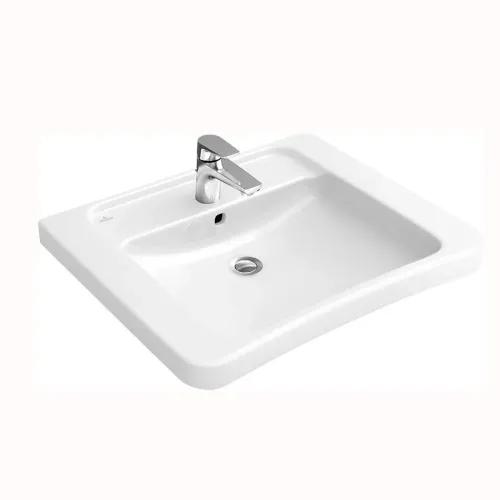 Раковина Villeroy & Boch Omnia Architectura 517865R1 65х55 см альпийский белый, CeramicPlus 517865R1