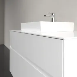 Villeroy & Boch Collaro Тумба под раковину, с подсветкой, 2 выдвижных ящика, 1000 x 548 x 500 mm, Glossy White / Glossy White C014B0DH