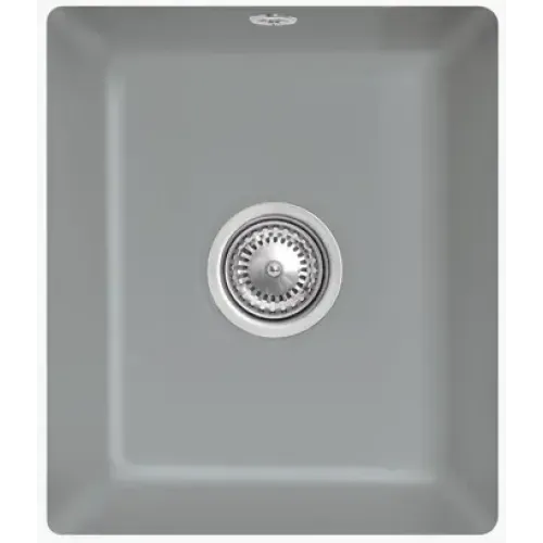 Villeroy & Boch Subway 45 SU Мойка под столешницу, включая Комплект слива с эксцентриком, выкл Керамика, 375 x 440 mm, Stone White CeramicPlus 332402RW