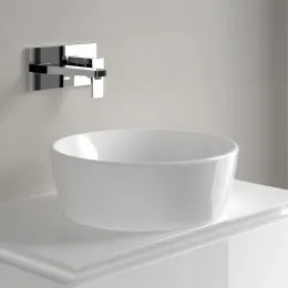 Villeroy & Boch Architectura Раковина для установки на столешницу, 450 x 450 x 155 mm, Альпийский белый, с переливом 5A254501