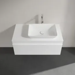 Villeroy & Boch Venticello Тумба под раковину, 1 выдвижной ящик, 957 x 436 x 502 mm, Glossy White / Glossy White A94802DH