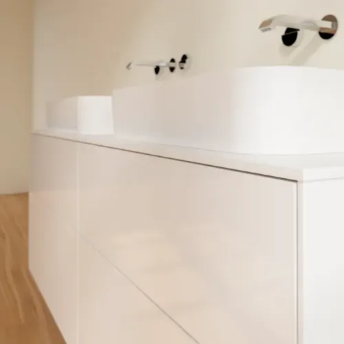 Villeroy & Boch Finion Тумба под раковину, 4 выдвижных ящика, 1600 x 603 x 501 mm, Glossy White Lacquer F72100GF