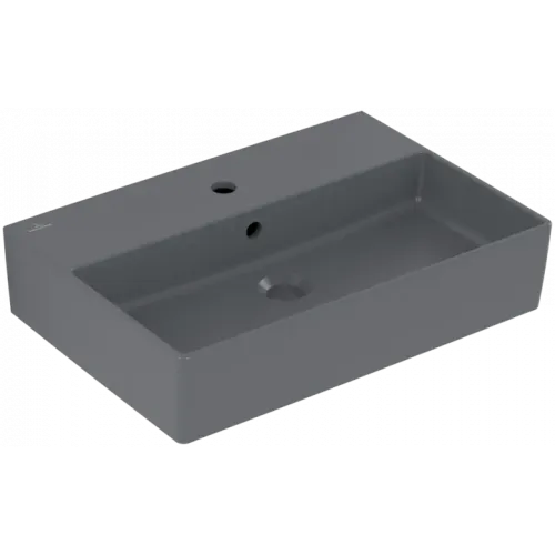 Villeroy & Boch Memento 2.0 Pаковина, 600 x 420 x 135 mm, Graphite CeramicPlus, с переливом 4A2260I4