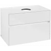 Villeroy & Boch Collaro Тумба под раковину, 2 выдвижных ящика, 800 x 548 x 500 mm, Glossy White / Glossy White C03700DH