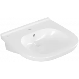 Villeroy & Boch ViCare Pаковина ViCare, 555 x 540 x 195 mm, Альпийский белый, с переливом 41195501