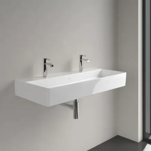 Villeroy & Boch Memento 2.0 Pаковина, 1000 x 470 x 135 mm, Альпийский белый, без перелива, шлифованный 4A221K01