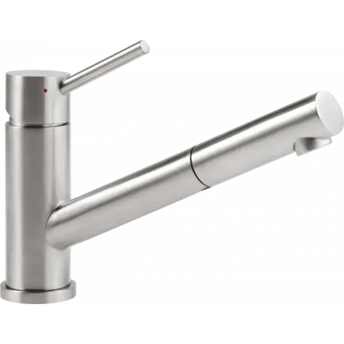 Villeroy & Boch Como Shower Однорычажный смеситель для мойки Однорычажный смеситель для мойки, выкл Нержавеющая сталь, Сплошная нержавеющая сталь 925200LC